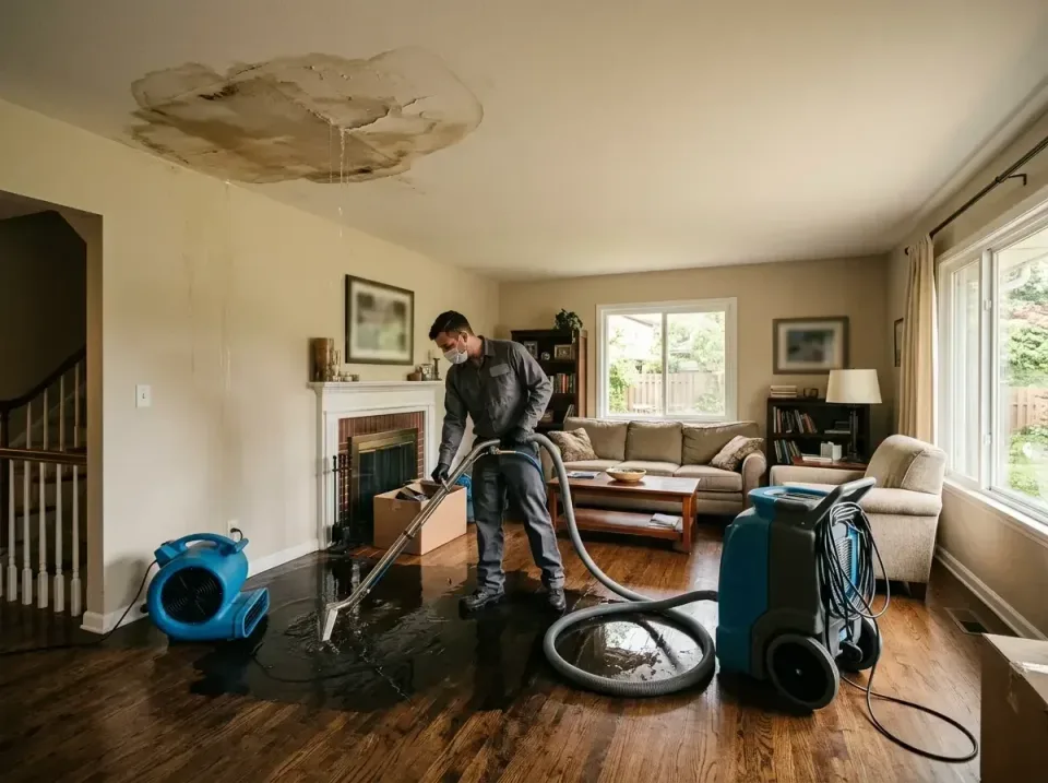 attic-pipe-burst-ceiling-drip-008 — frequently asked questions, Water Damage Restoration & Carpet Care in Lakeside Park, KY